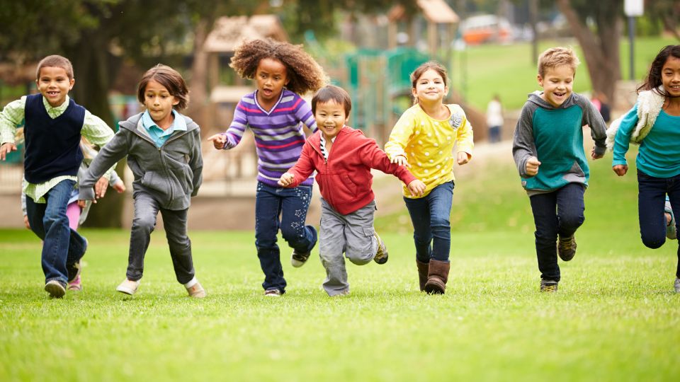 running children